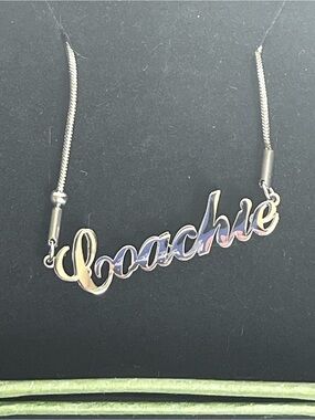 Coachie Silver Custom Necklace
